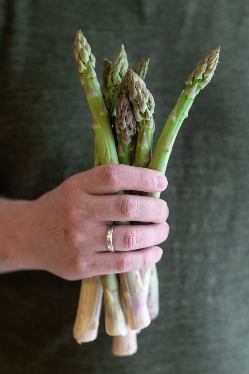 rolle maiale asparagi