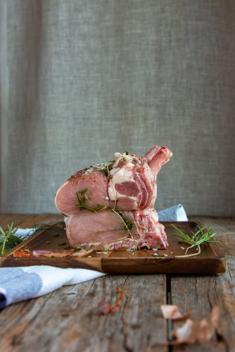 Arrosto di maiale alle erbe