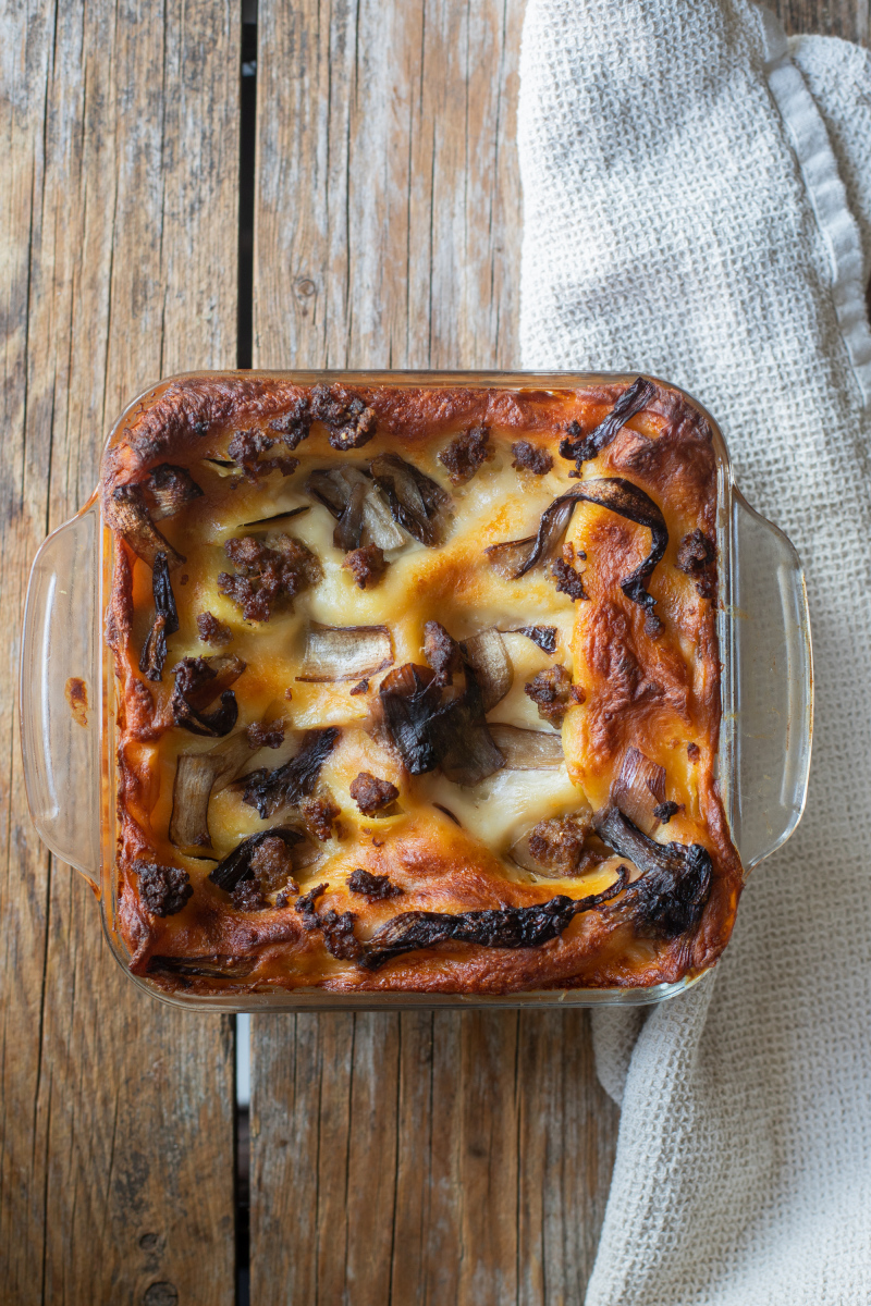 lasagne salsiccia radicchio lasagne salsiccia radicchio