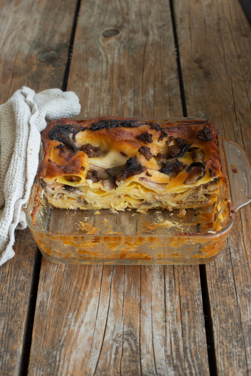 lasagne salsiccia radicchio lasagne salsiccia radicchio